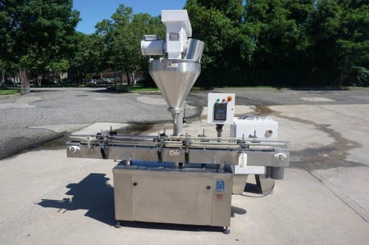 Used Mateer Single Head Automatic Filling Machine
