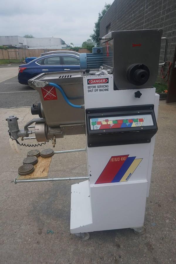 Used Italpast MAC-60 Pasta Extruder, 105 Lbs./Hour