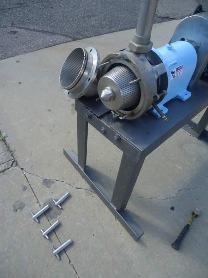 Used Waukesha “Ms”” Inline Stainless Steel Colloid Mill”