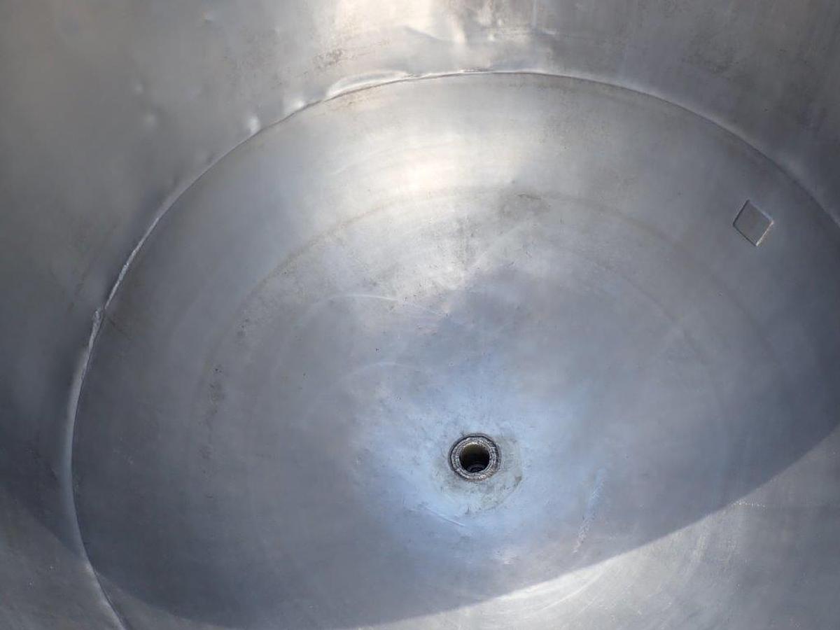 Used 125 Gal Groen 316SS Hemispherical Kettle, 100 PSI Jacket