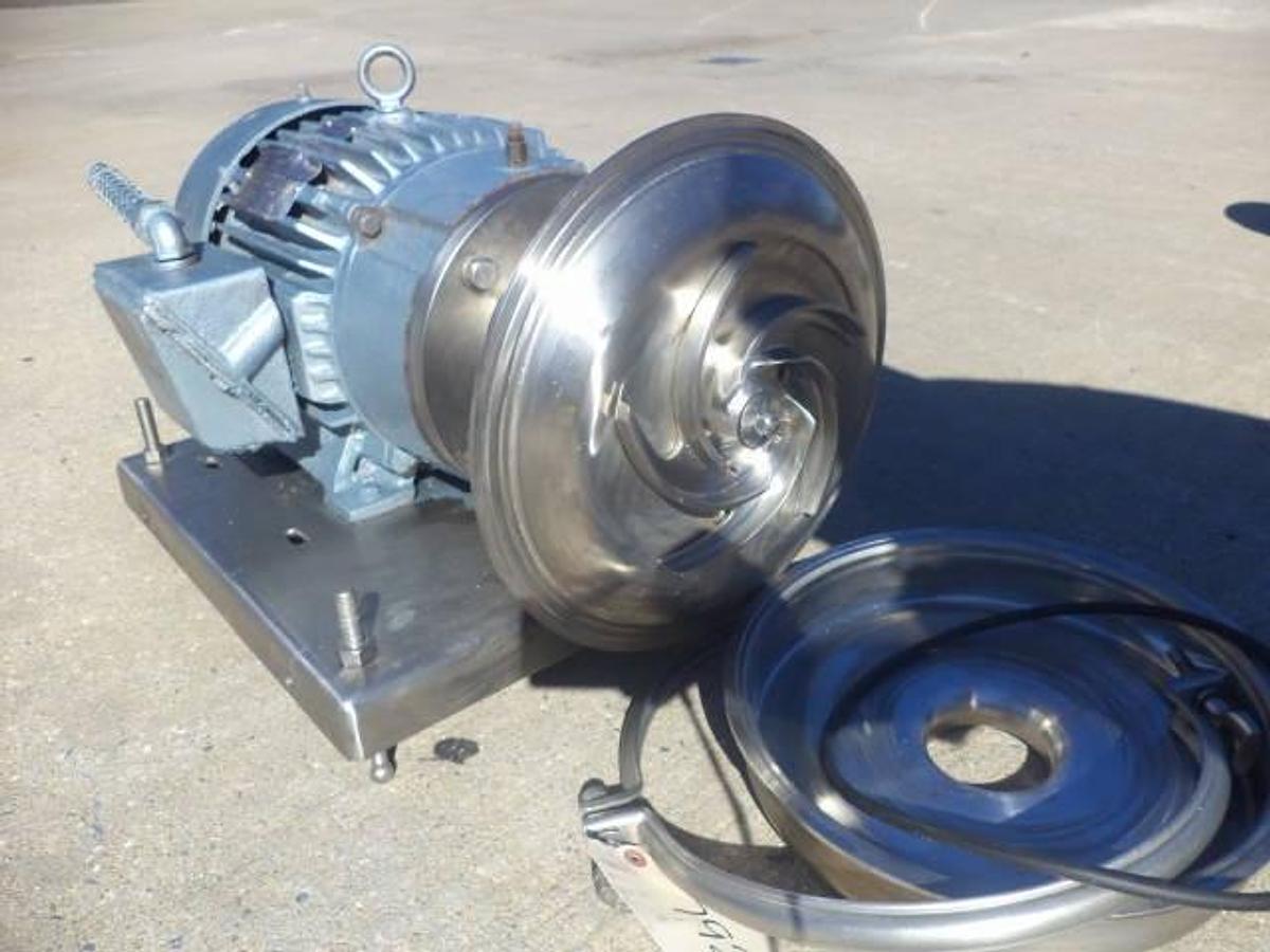 Used APV 3 In. X 1-1/2 In. Stainless Steel Sanitary Centrifugal Pump