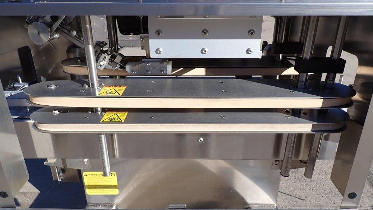 Used Kaps-All BA6 Automatic Overcapper/Press-on Capper, SS