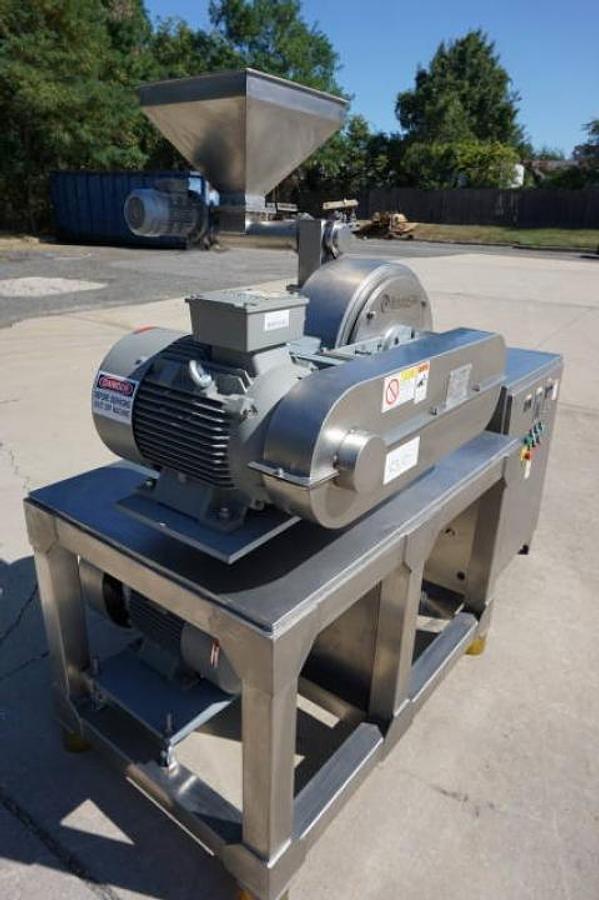Used Contraplex High Speed Pin Mill, 316 Stainless Steel
