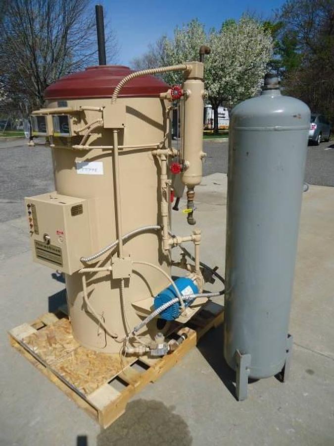 Used Thermo-Steam 9.5hp Gas Fired Boiler