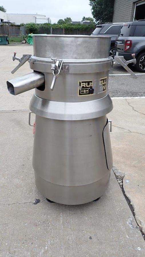 Used Russell Finex Vortisiv, Stainless Steel