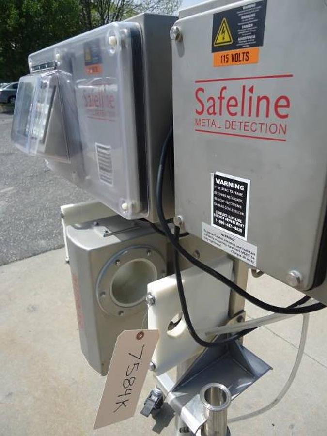 Used Safeline 4 In. Pipeline Metal Detector, Portable