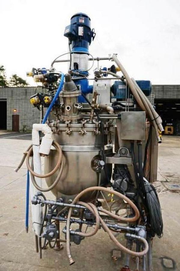 Used 60 Gallon Greerco/Gifford Wood 316SS “Agi-Mixer” Triple Motion Full Vacuum Kettle, 100 PSI Jacket