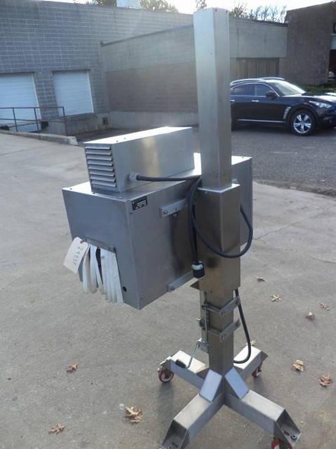 Used Axon EZ-36 Stainless Steel Shrink Tunnel, Portable