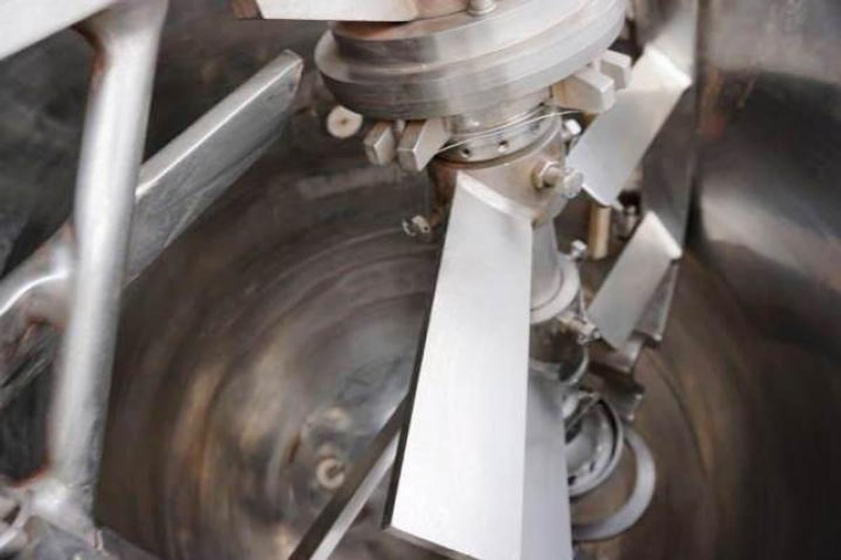 Used 60 Gallon Greerco/Gifford Wood 316SS “Agi-Mixer” Triple Motion Full Vacuum Kettle, 100 PSI Jacket