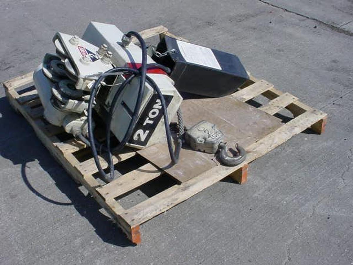 Used Coffing 2 Ton Electric Hoist