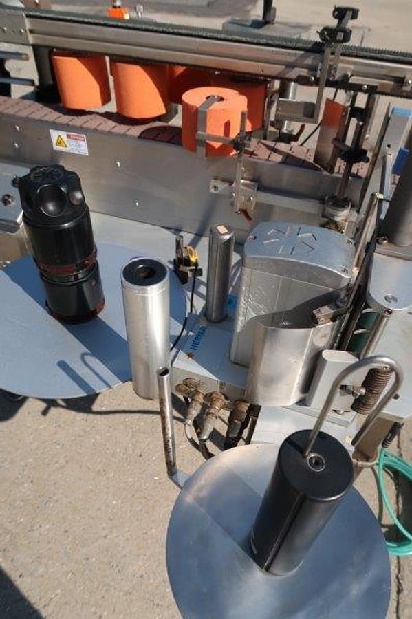 Used Aesus “Eco-Panel” Automatic Pressure Sensitive Labeler