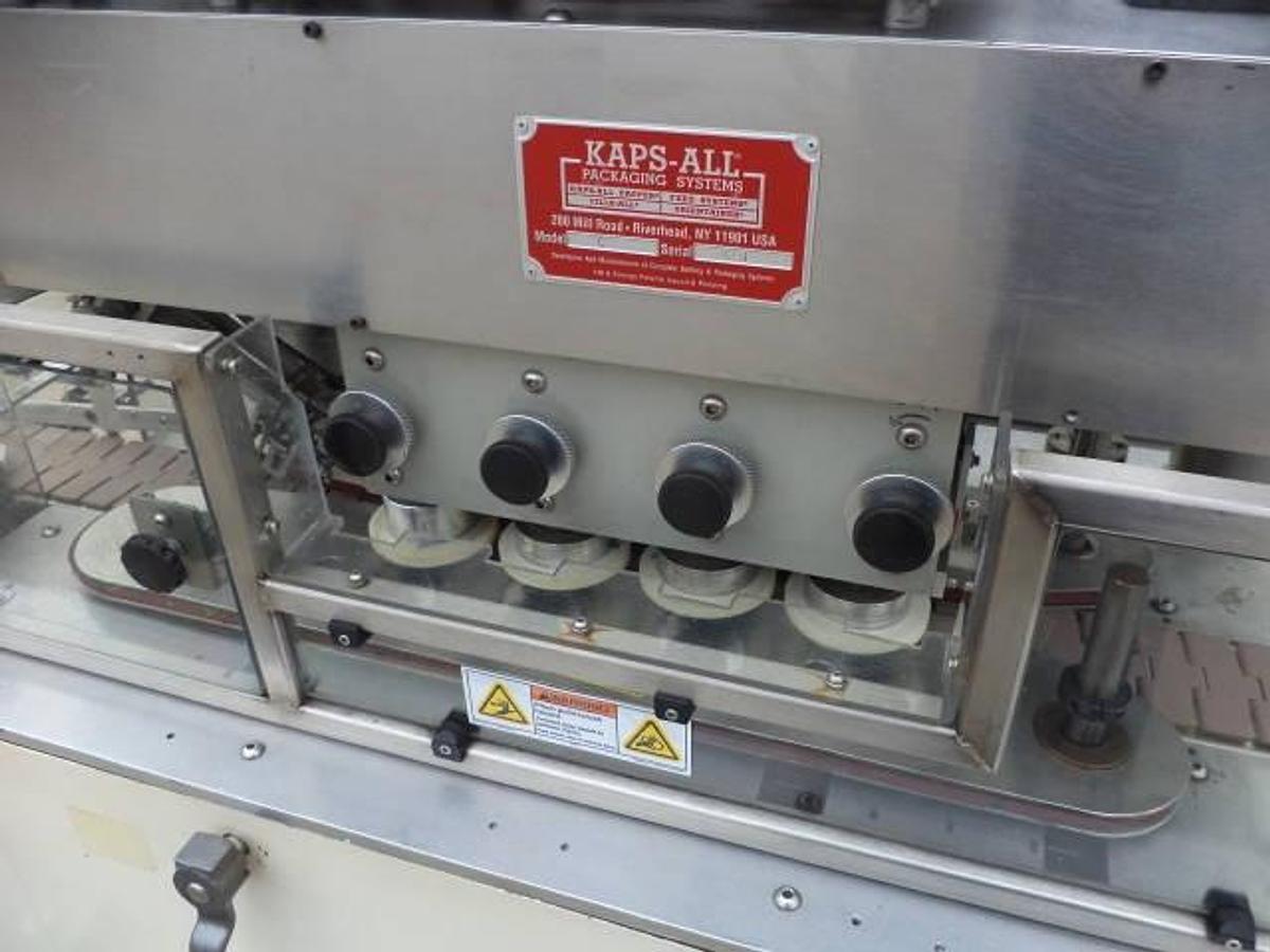 Used Kaps-All MODEL “C” Eight Spindle Capper-