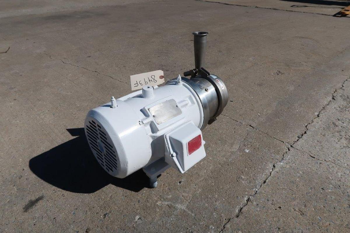 Used APV 2 In. X 2 In. Stainless Steel Sanitary Centrifugal Pump, 3 HP