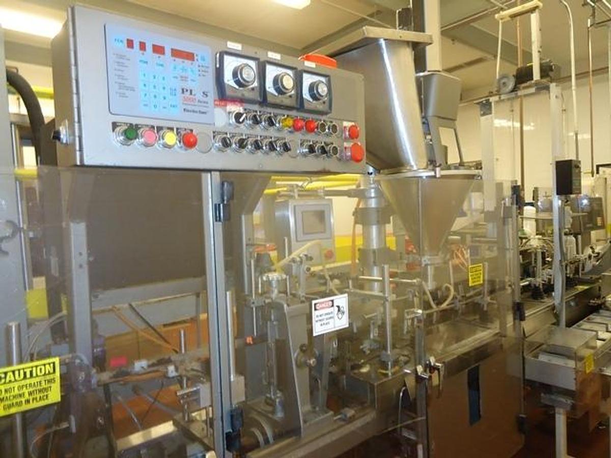 Used HMC/Bartelt IM 8-1/2-12 Pouch Packaging & Cartoning Line