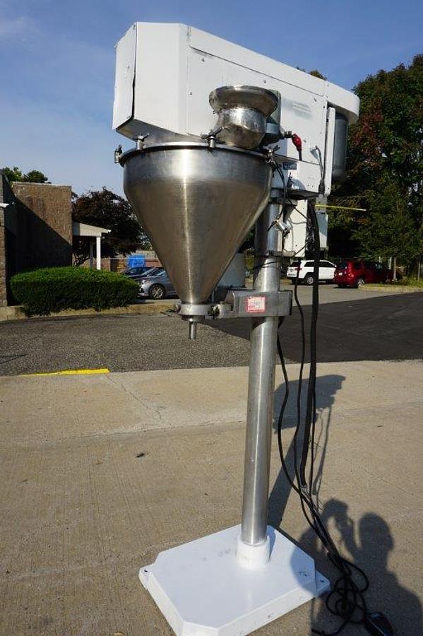 Used All Fill Single Auger Powder Filler, Foot Switch Actuated with Controllers
