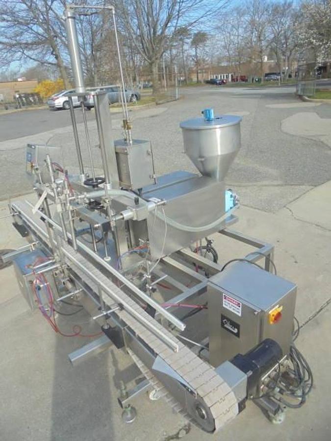 Used Oden GEN-3 Pro/Fill 3000 Dual Head Positive Displacement Filler