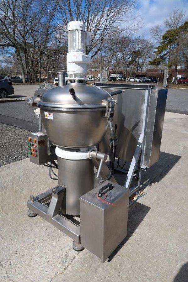 Used Stephan UM 80E Vertical Cutter/Mixer, Hydraulic Lid