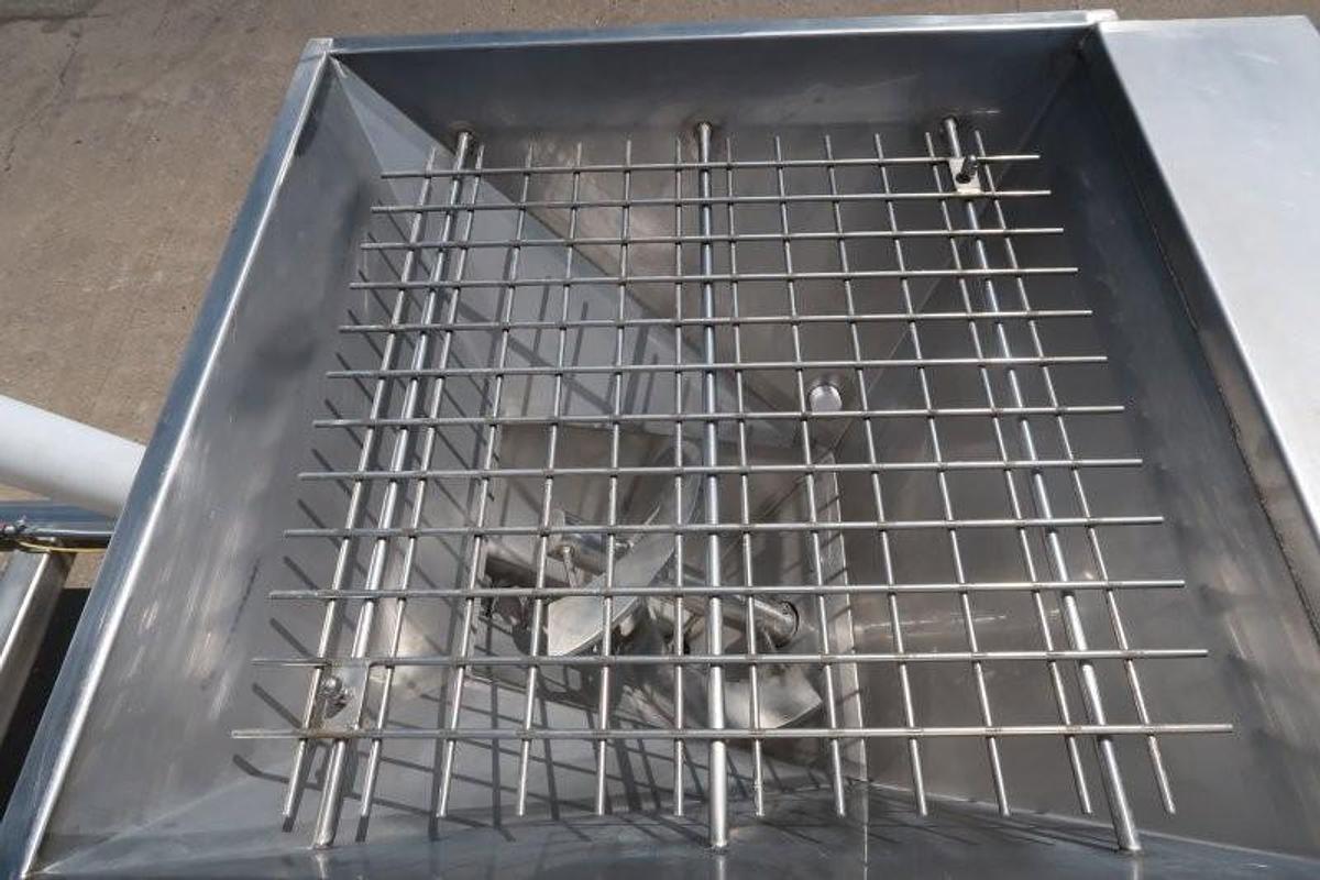 Used Hapman Series 300 Helix Conveyor, Ribbon Agitator