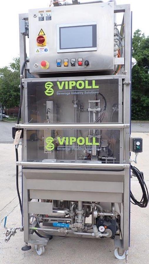 Used Vipoll Visitron Beverage Filling Machine