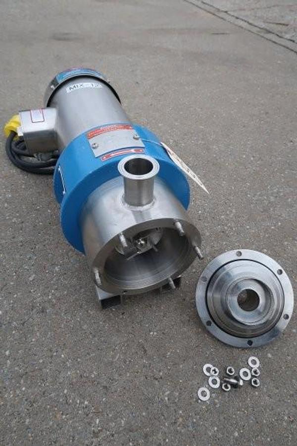 Used Silverson LS275 Sanitary Inline High/Shear Mixer, 3 HP