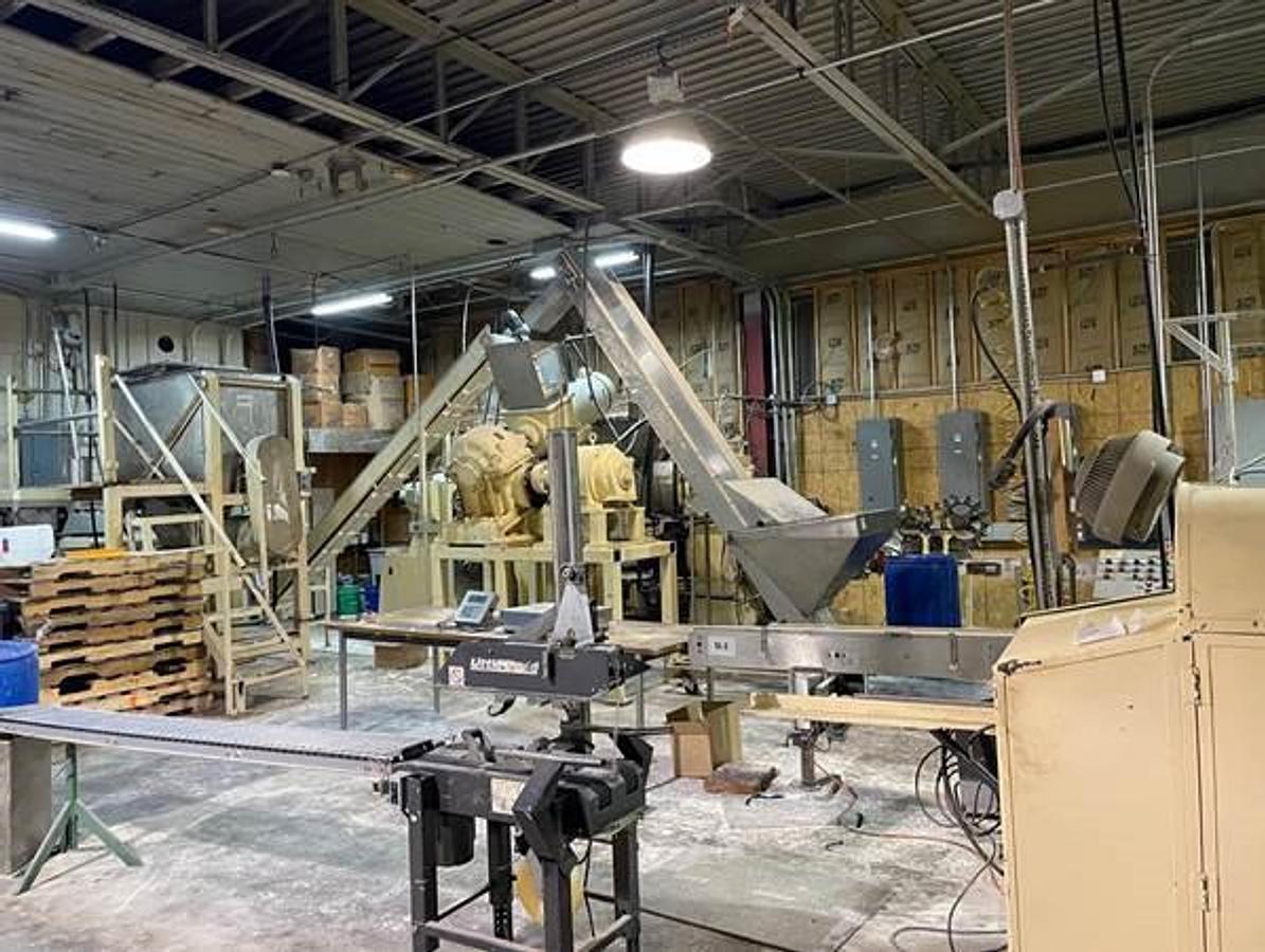 Used Soap Bar Manufacturing Line, up to 3,000 Bars Per Hour