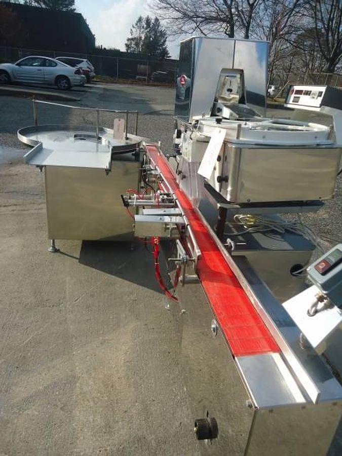Used King Tb4 (gmp) Automatic Tablet/Capsule Counter With Unscrambling Table, Stainless