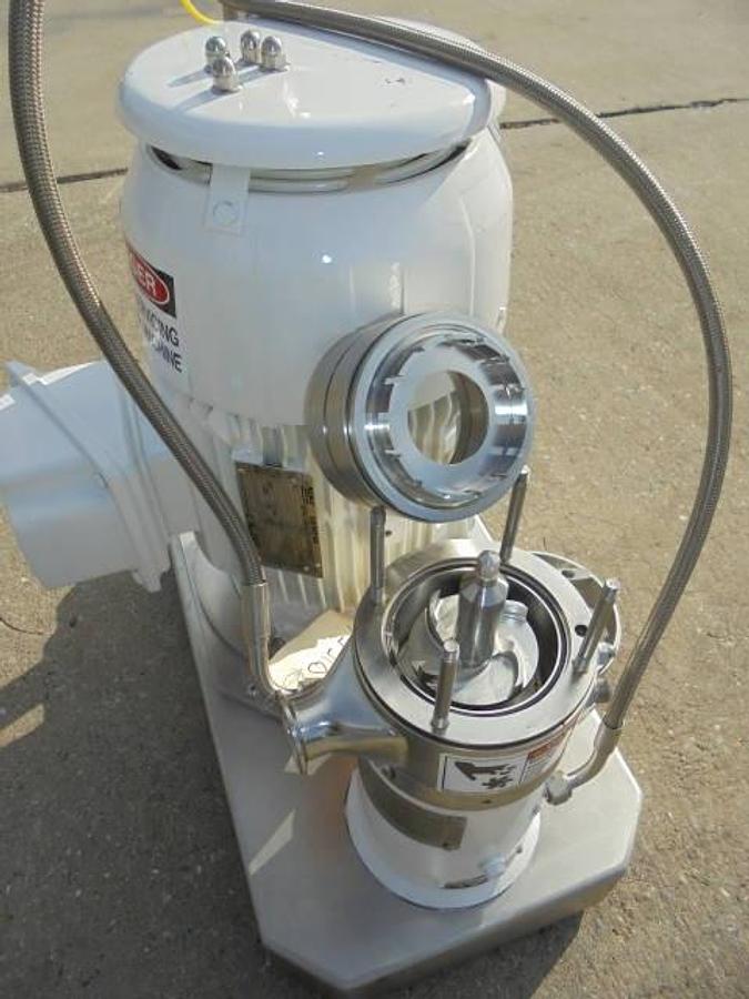Used IKA DR 2000/5 316 SS Inline High Shear Mixer, 10HP
