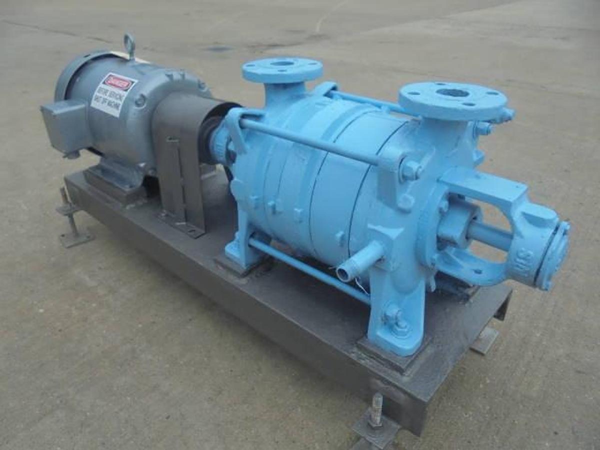 Used Sihi Vacuum Pump