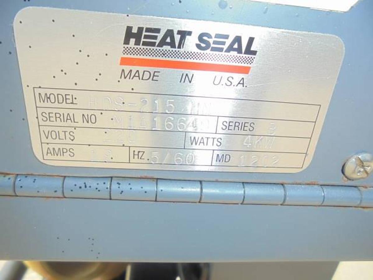 Used Heat Seal Combination “L”” Sealer and Shrink Tunnel”