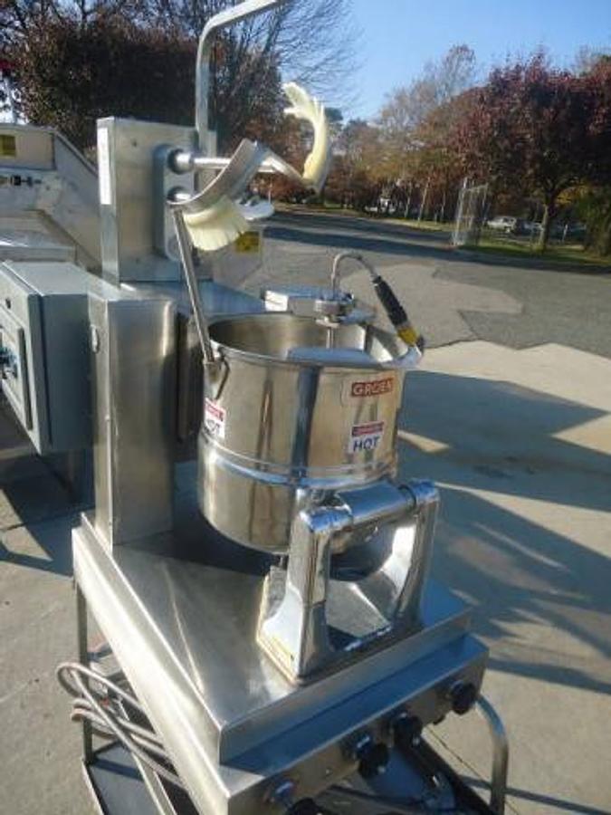 Used 5 Gallon Groen Twin Action Jacketed, Kettle, 316 Stainless Steel