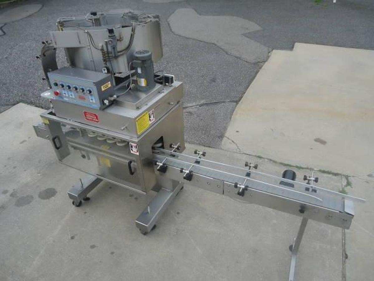 Used Kaps-All Model “C” Eight Spindle Capper