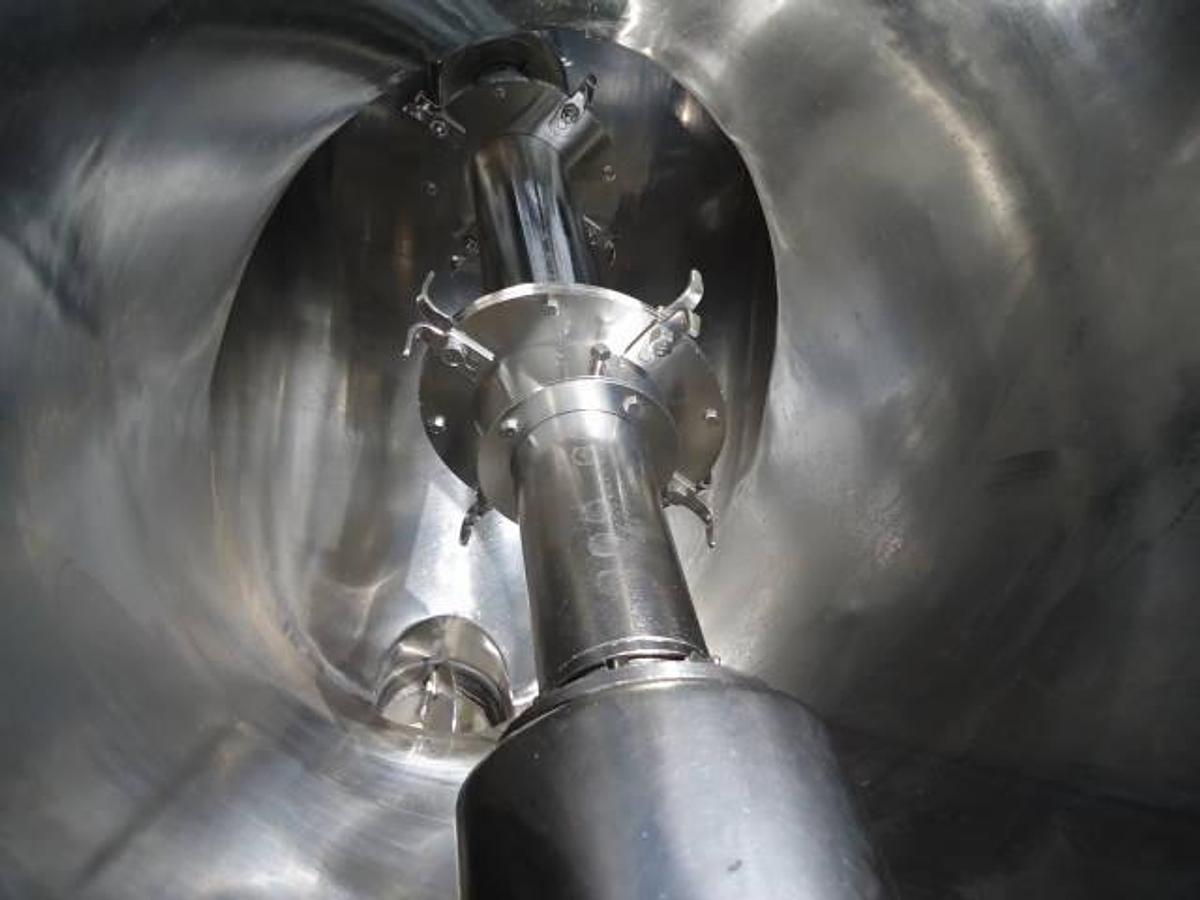 Used 5 Cu.ft. Patterson Kelley Stainless Steel “V” Liquid-Solids Blender