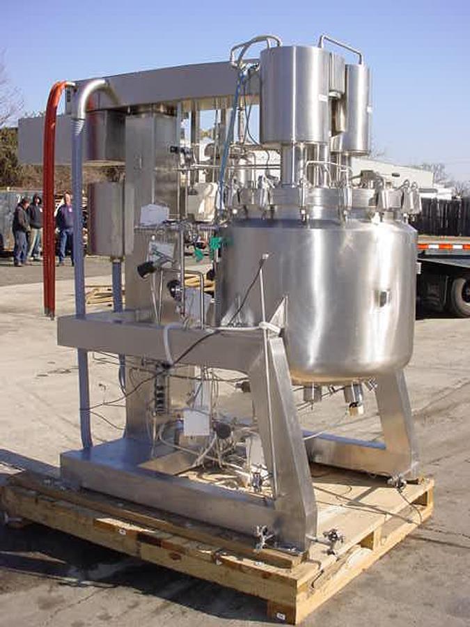 Used Fryma Vme-250 Vacuum Processing Unit, All Stainless