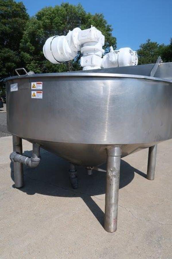 Used Chester Jensen 200 Gallon Agitated Cooker/Cooler