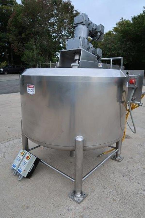 Used Feldmeier 200 Gallon 316SS Double Motion Kettle ,150 PSI