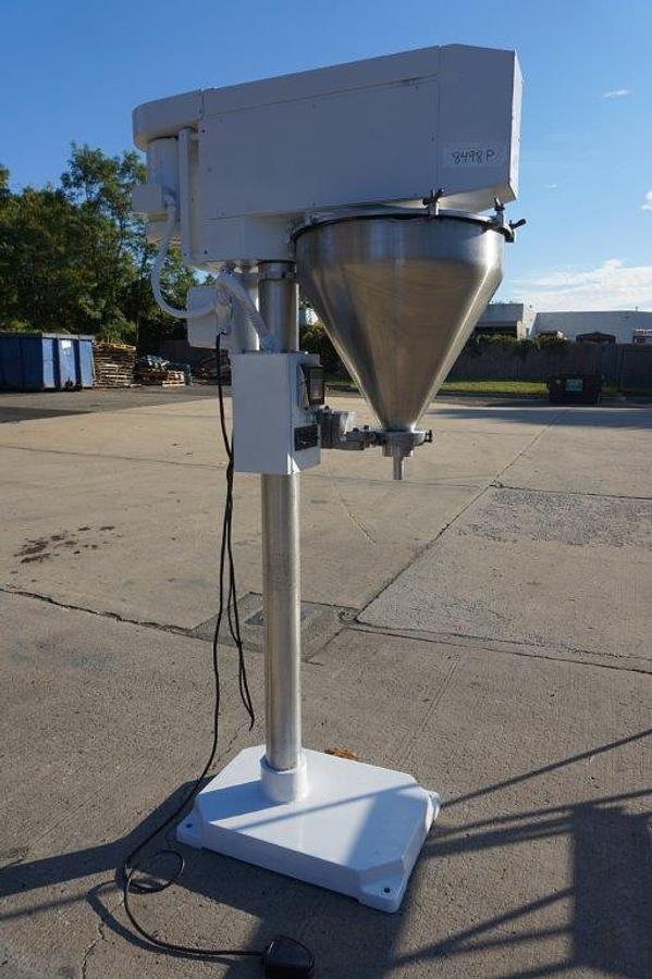 Used All Fill Single Auger Powder Filler, Foot Switch Actuated wl Eagle Signal Control and foot switch actuator