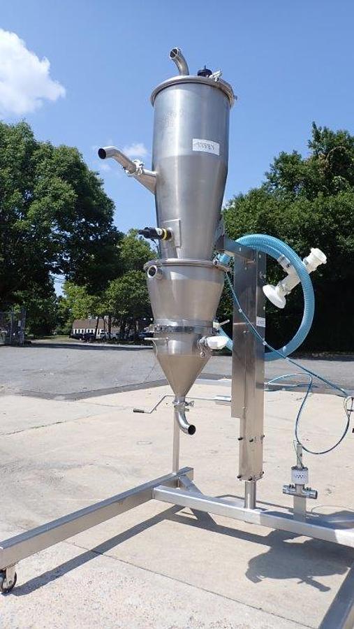 Used Quadro Vac Sanitary Pneumatic Conveyor, Portable