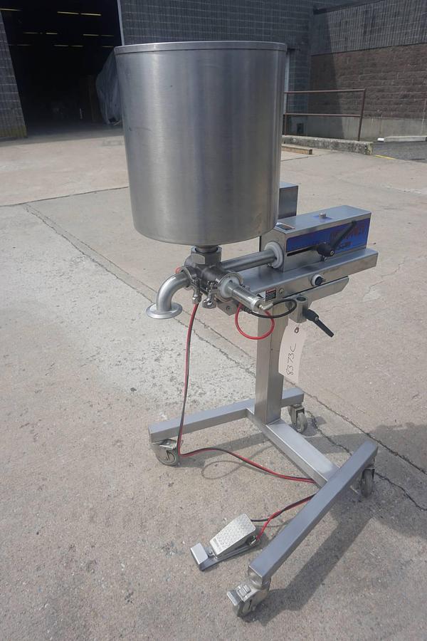 Used Unifiller “Compack” Single Head Piston Depositor, Air Operated