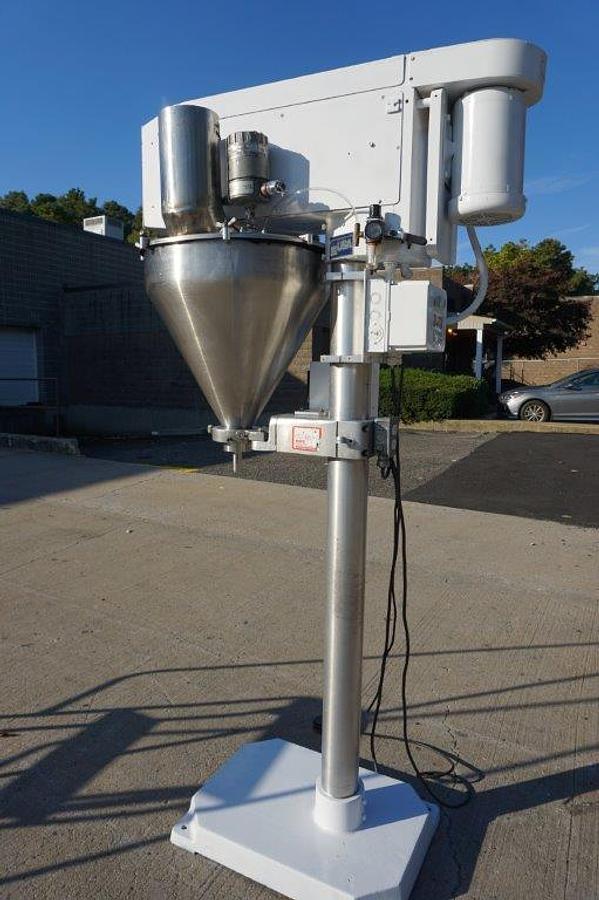 Used All Fill Single Auger Powder Filler, Foot Switch Actuated wl Eagle Signal Control and foot switch actuator