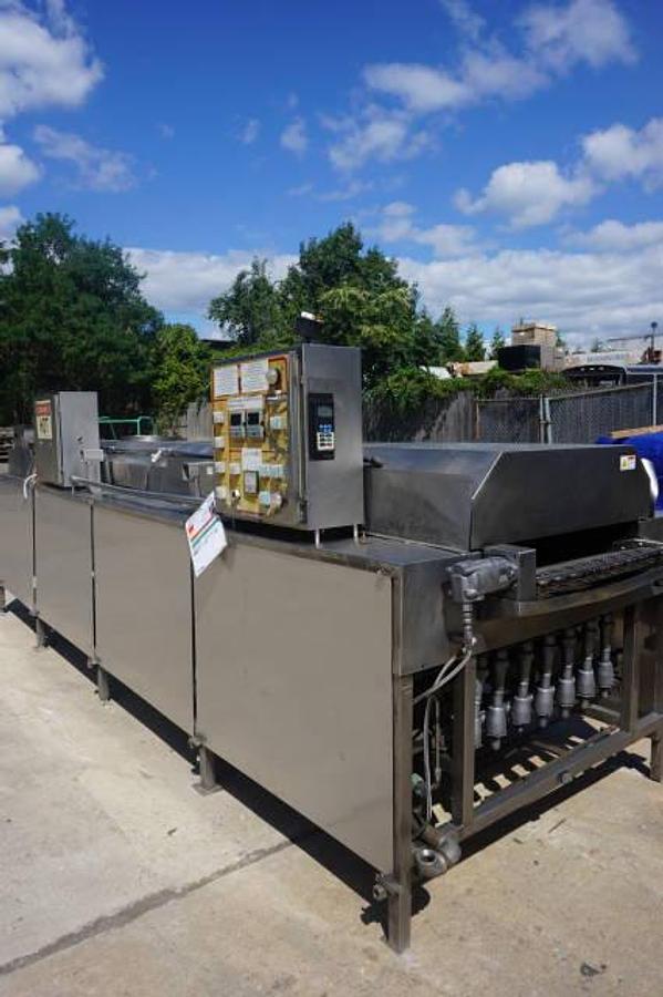 Used Cook King 30 In. W x 18 Ft. Long Continuous Gas Fired Fryer