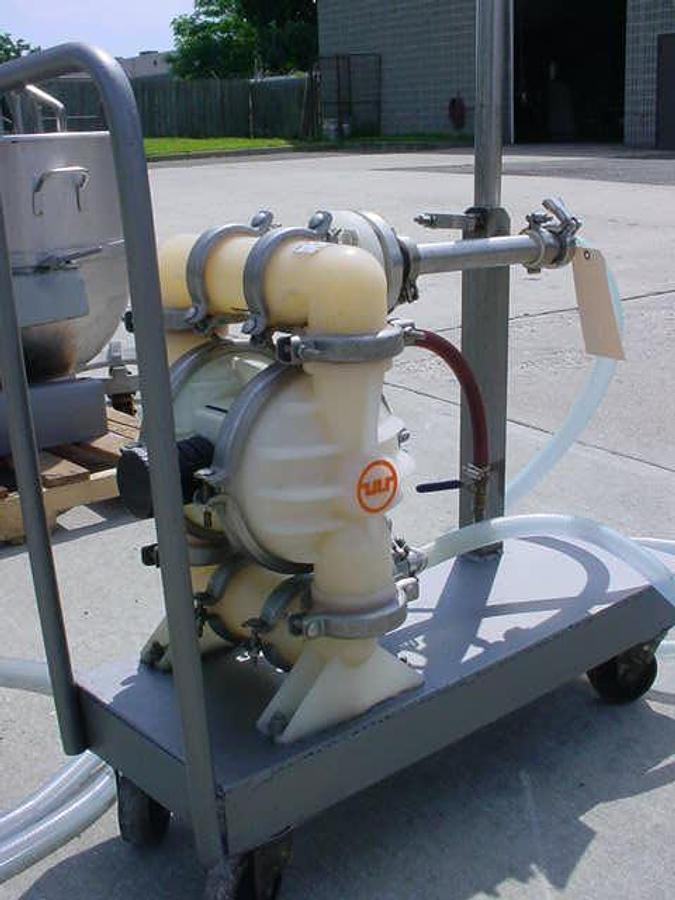 Used Wilden 2″ Double Diaphragm Pump, Portable