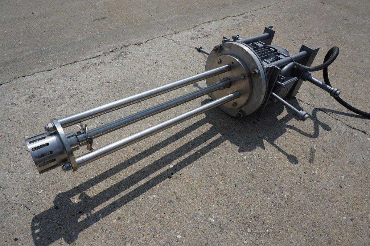 Used .25HP Batch-Style High Shear Mixer, 3450RPM