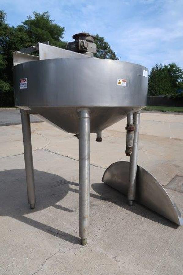 Used Chester Jensen 100 Gallon SS Cooker/Cooler