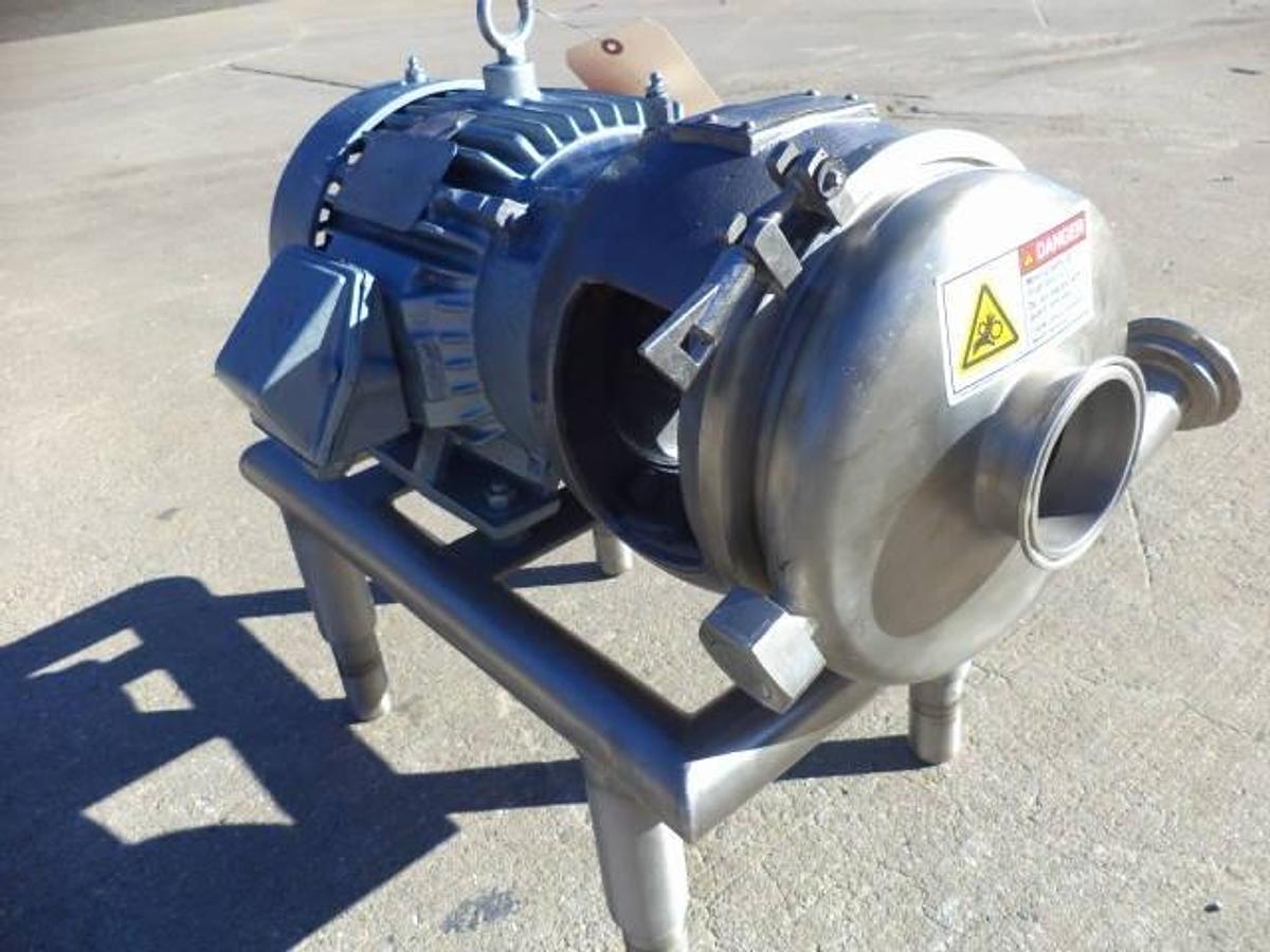 Used Crepaco 3 in. x 2 in. SS Sanitary Centrifugal Pump, 5HP SN 8V-82