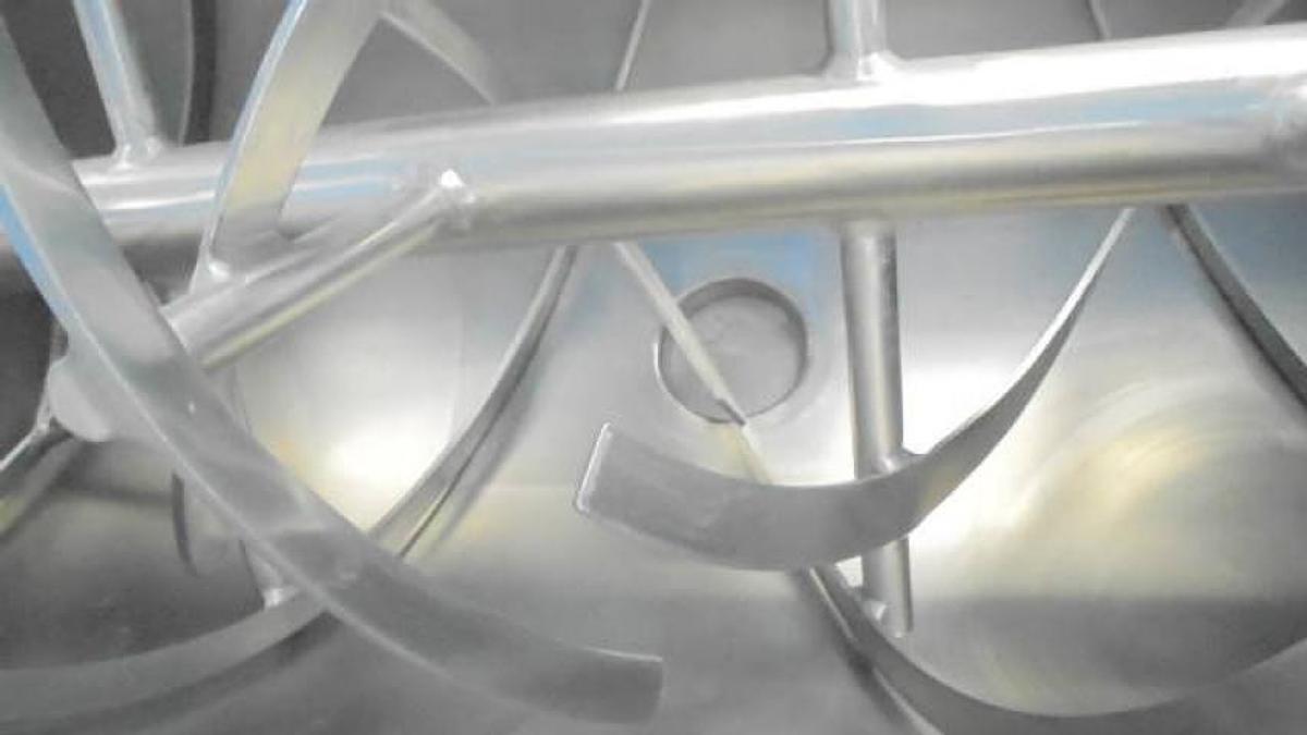 Used 5 Cu. Ft. Ross Stainless Steel Double Ribbon Blender, 5 HP