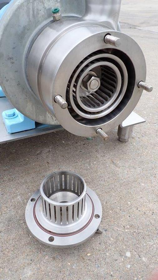 Used Waukesha SP4 SS High Shear Pump, 10HP