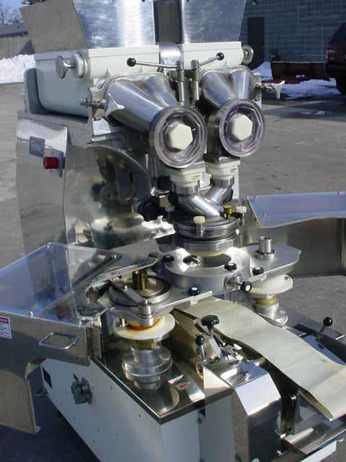 Used Rheon Kn-200 “Cornucopia” Encrusting Machine, Portable