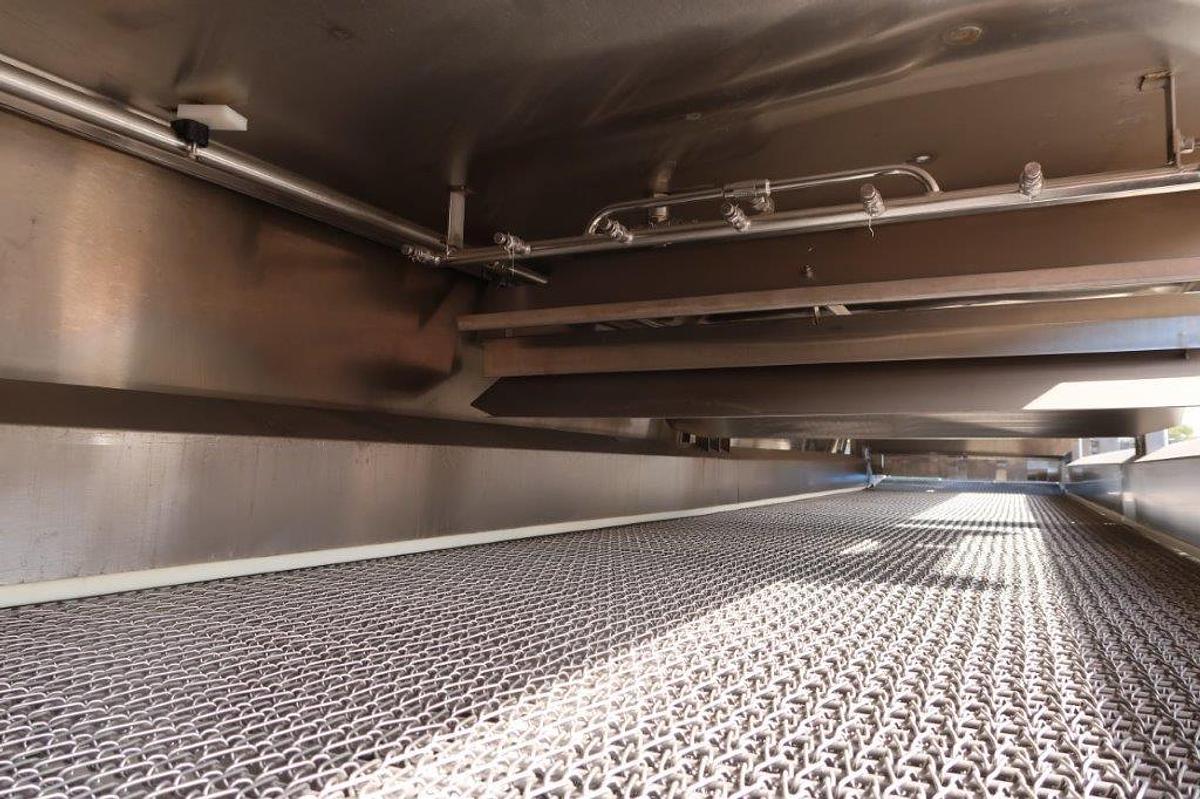 Used Liquid Carbonics JE-04 Stainless Steel Freeze Tunnel, 42 In. Wide Belt