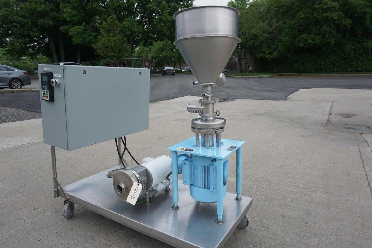Used Tri-Clover F2116MD-EXP “Tri-Blender”, on Casters
