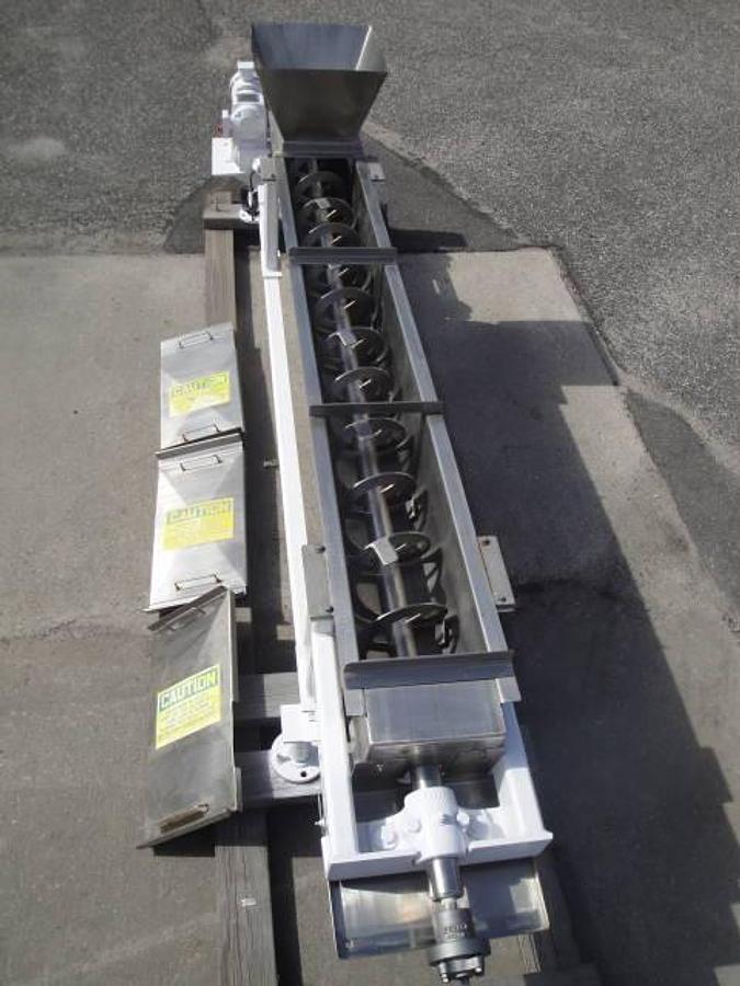 Used Groen 9″ Diameter Stainless Jacketed Continuous Screw Blender/Cooker/Coater